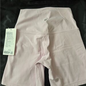 lululemon athletica Light Pink Bike Shorts